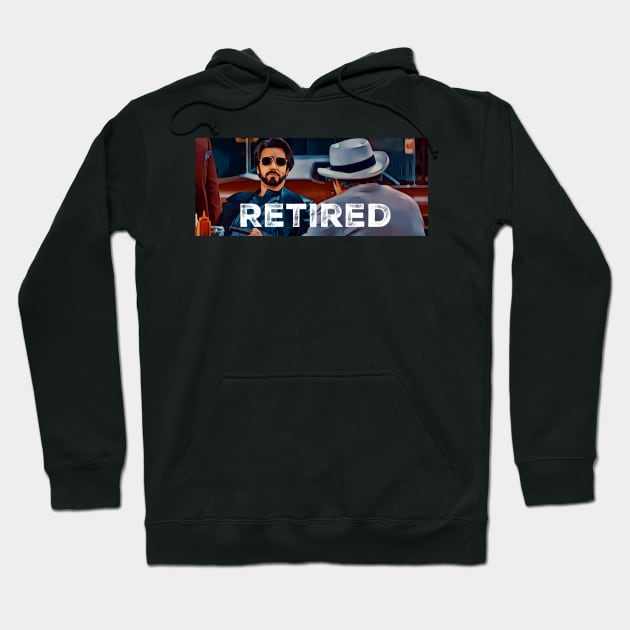 Carilto Retired Hoodie by Movie Love Shirts